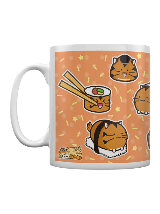 Fuzzballs Sushi Tiger Mug