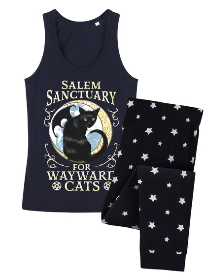 Salem Sanctuary Ladies Long Pyjama Set