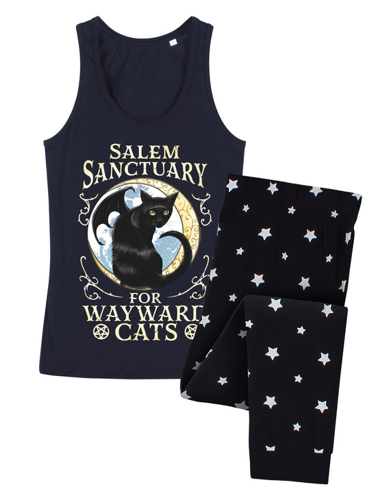 Salem Sanctuary Ladies Long Pyjama Set