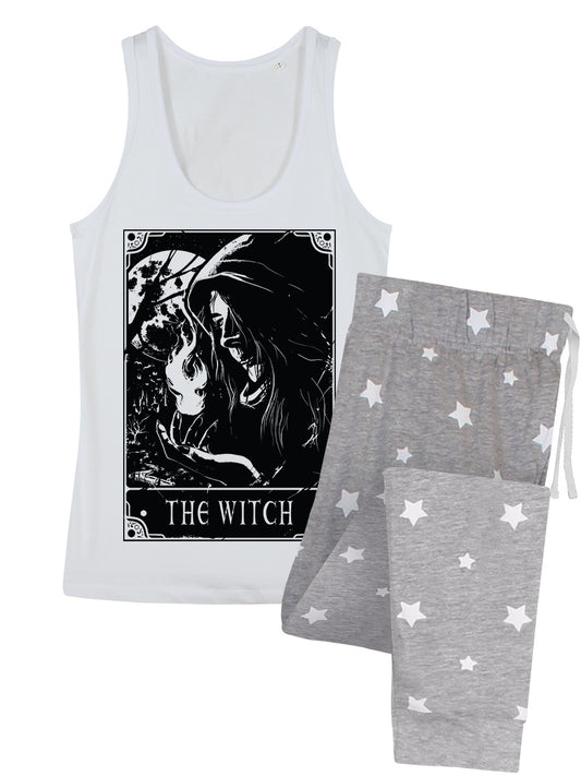 Deadly Tarot The Witch Ladies Long Pyjama Set