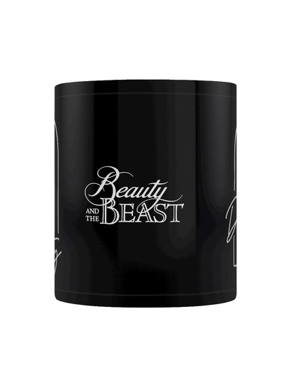 Beauty & The Beast Dare To Try Black Mug