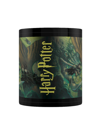 Harry Potter Book 4 Second Task Black Mug