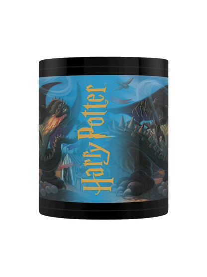 Harry Potter Book 4 First Task Black Mug