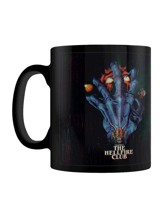 Stranger Things 4 Chapter 1 The Hellfire Club Black Mug