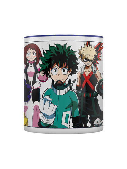 My Hero Academia Academy Costumed Heroes Dark Blue Inner Mug