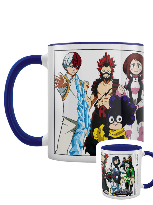 My Hero Academia Academy Costumed Heroes Dark Blue Inner Mug