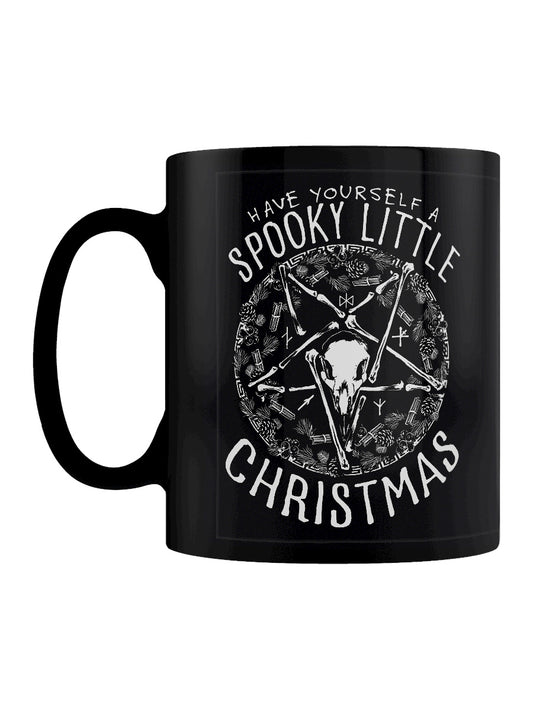 Have Yourself A Spooky Little Christmas Black Mug