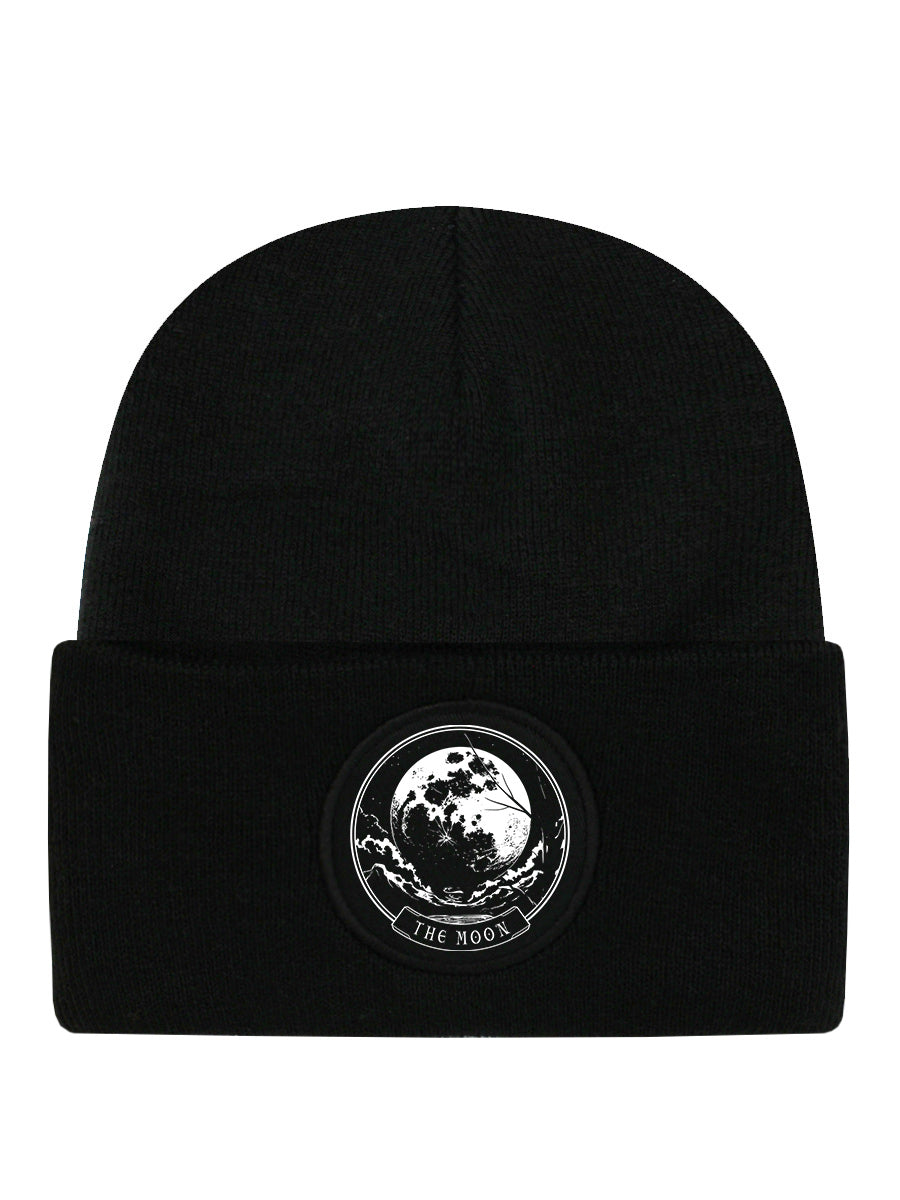 Deadly Tarot The Moon Black Beanie