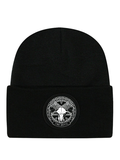 Deadly Tarot The Devil Black Beanie