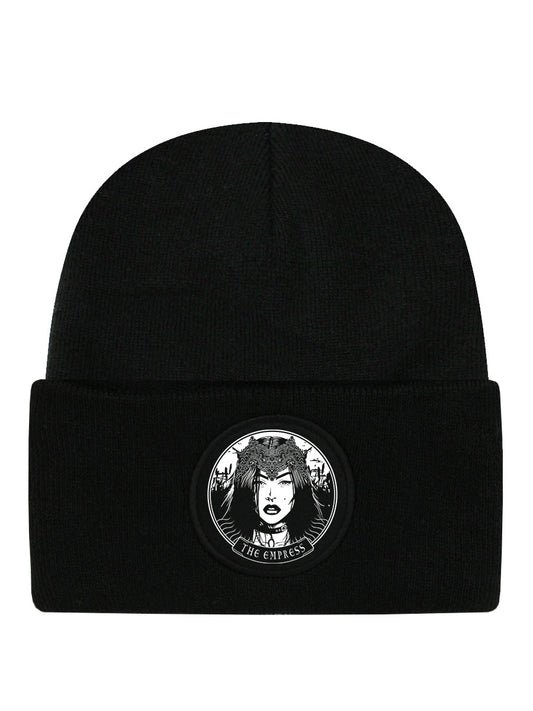 Deadly Tarot The Empress Black Beanie