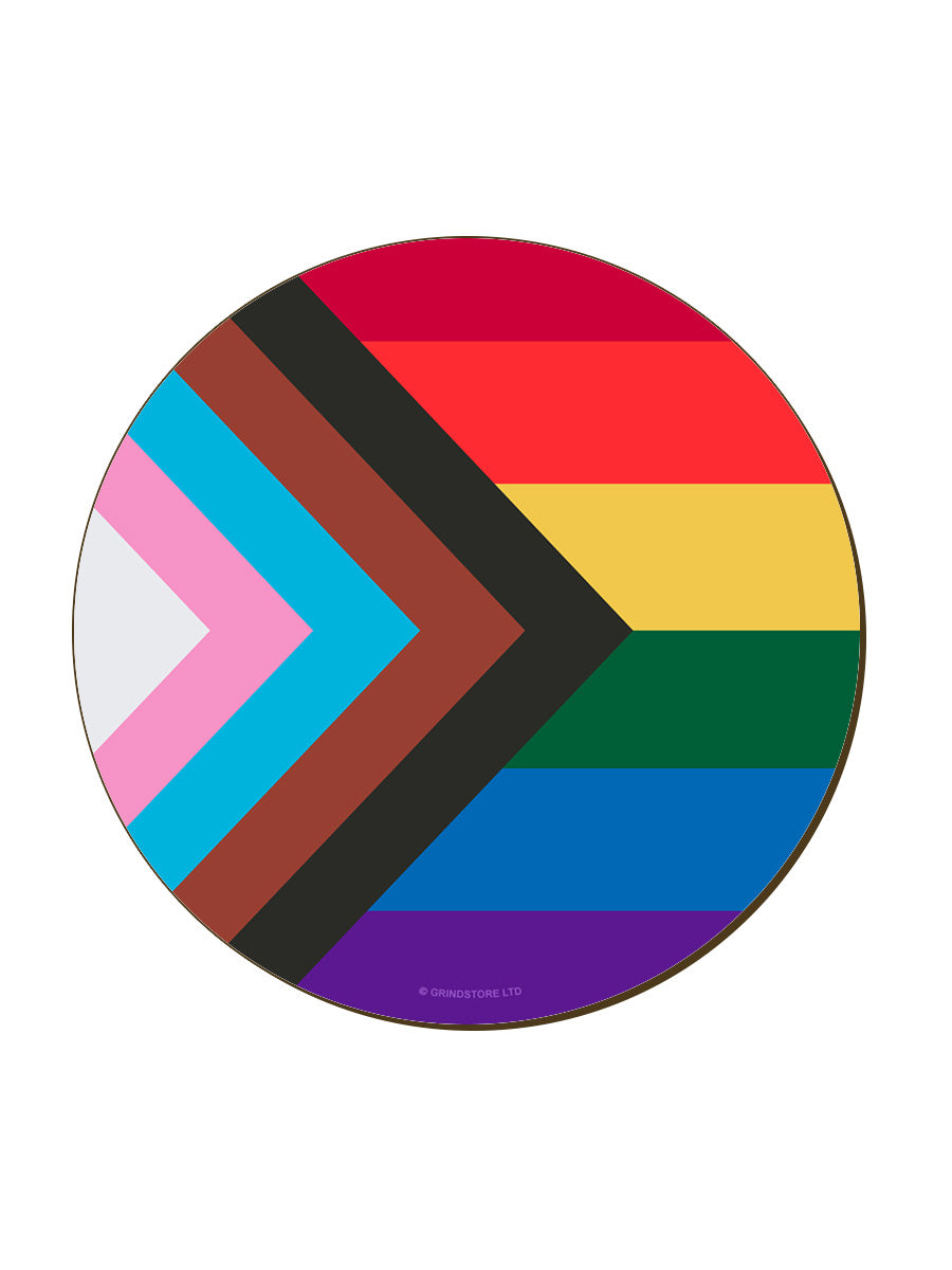 Progress Pride Coaster