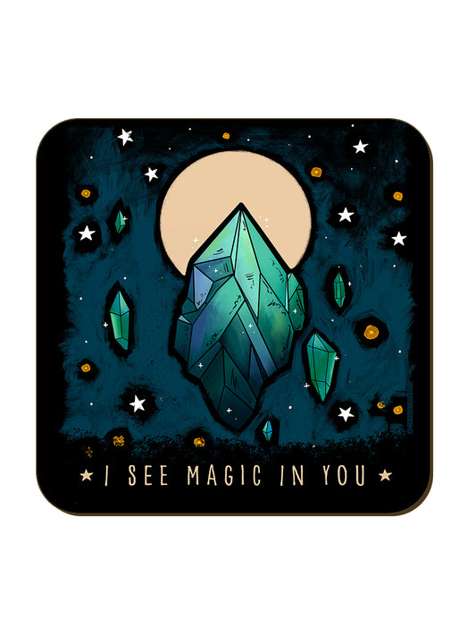 Magical World I See Magic In You Coaster