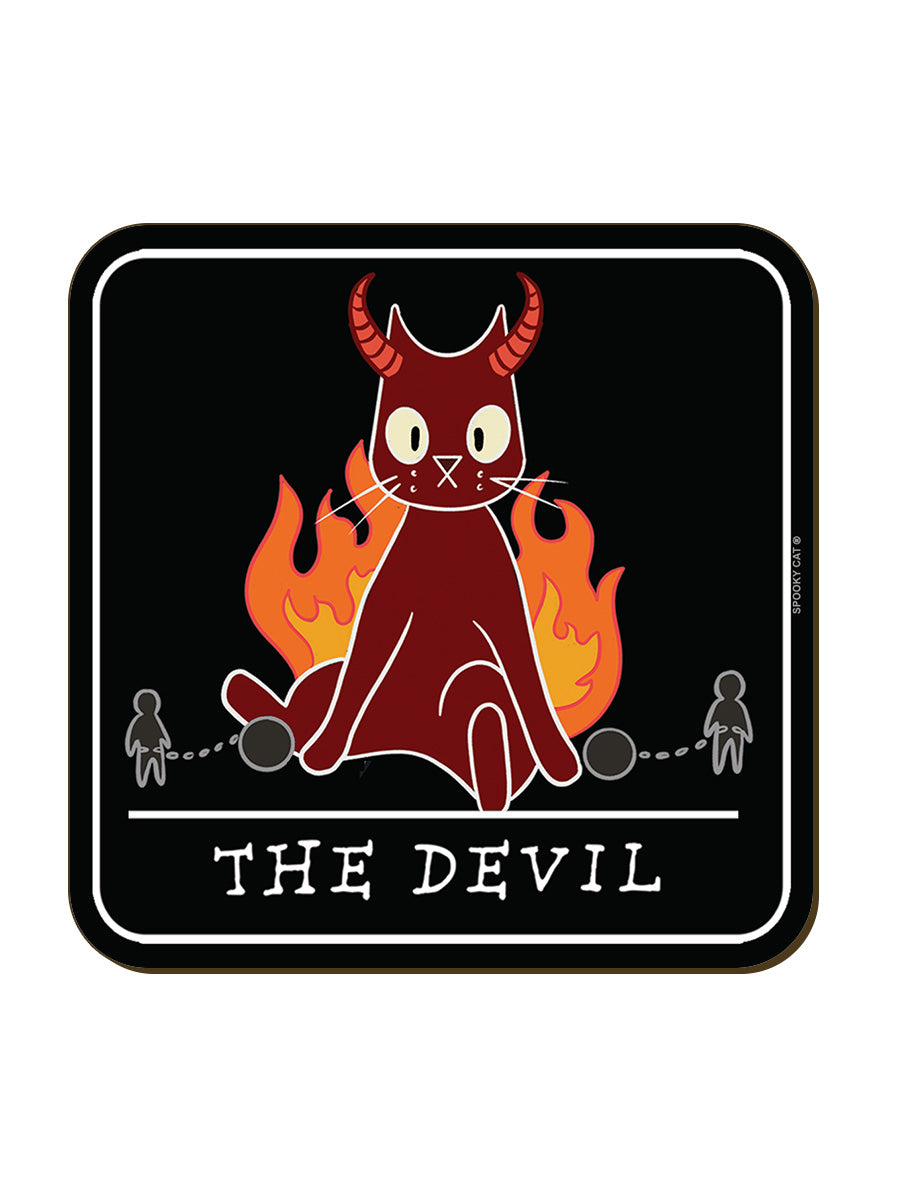 Spooky Cat Tarot The Devil Coaster