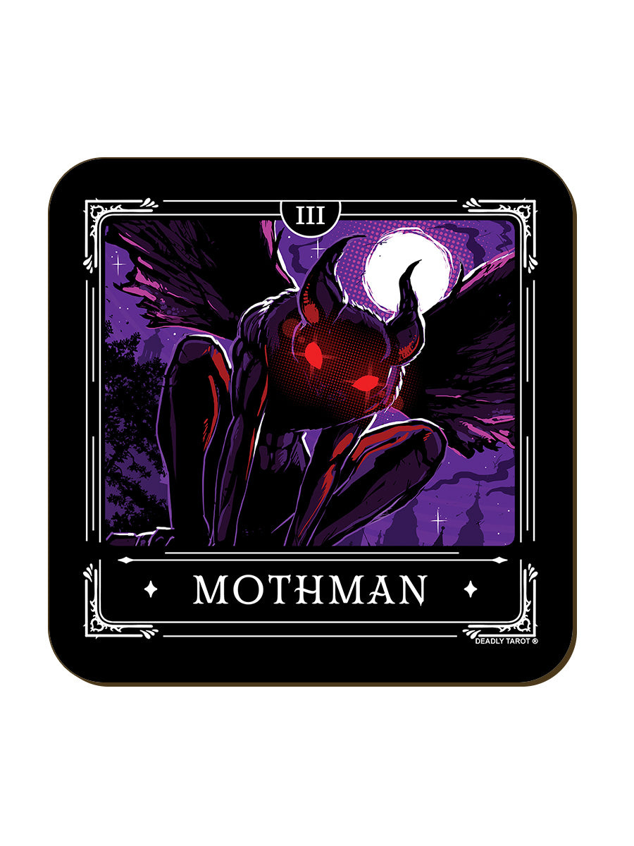 Deadly Tarot Legends Mothman Coaster