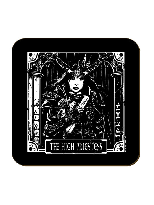 Deadly Tarot The High Priestess Coaster