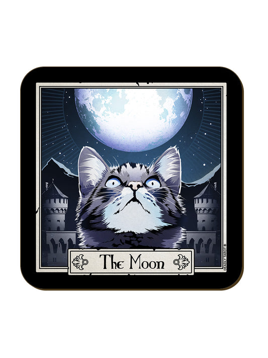 Deadly Tarot Felis The Moon Coaster