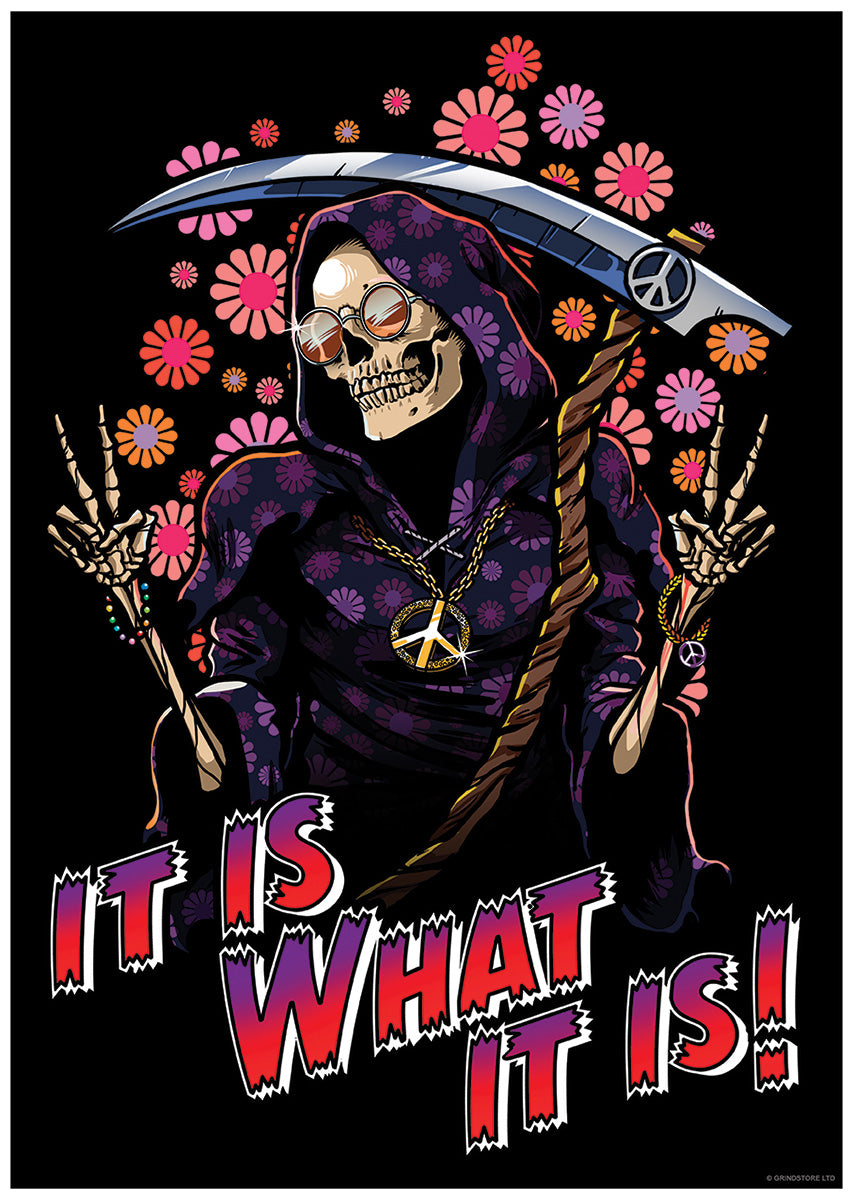 It Is What It Is Mini Poster
