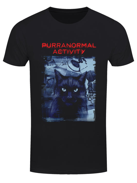 Purranormal Activity Men's Black T-Shirt