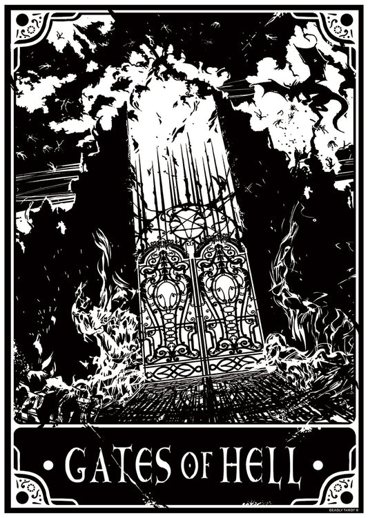 Deadly Tarot The Gates Of Hell Mini Poster