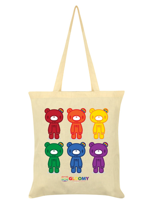 Gloomy Bear Pride Gang Cream Tote Bag