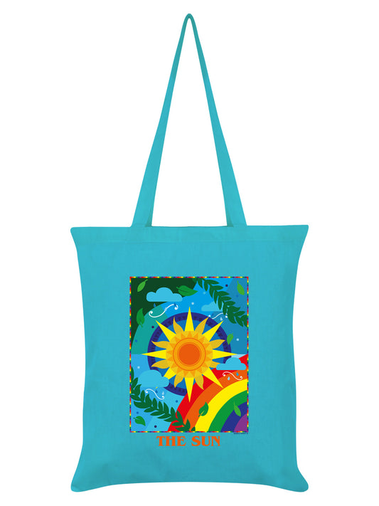 Deadly Tarot Pride The Sun Azure Blue Tote Bag