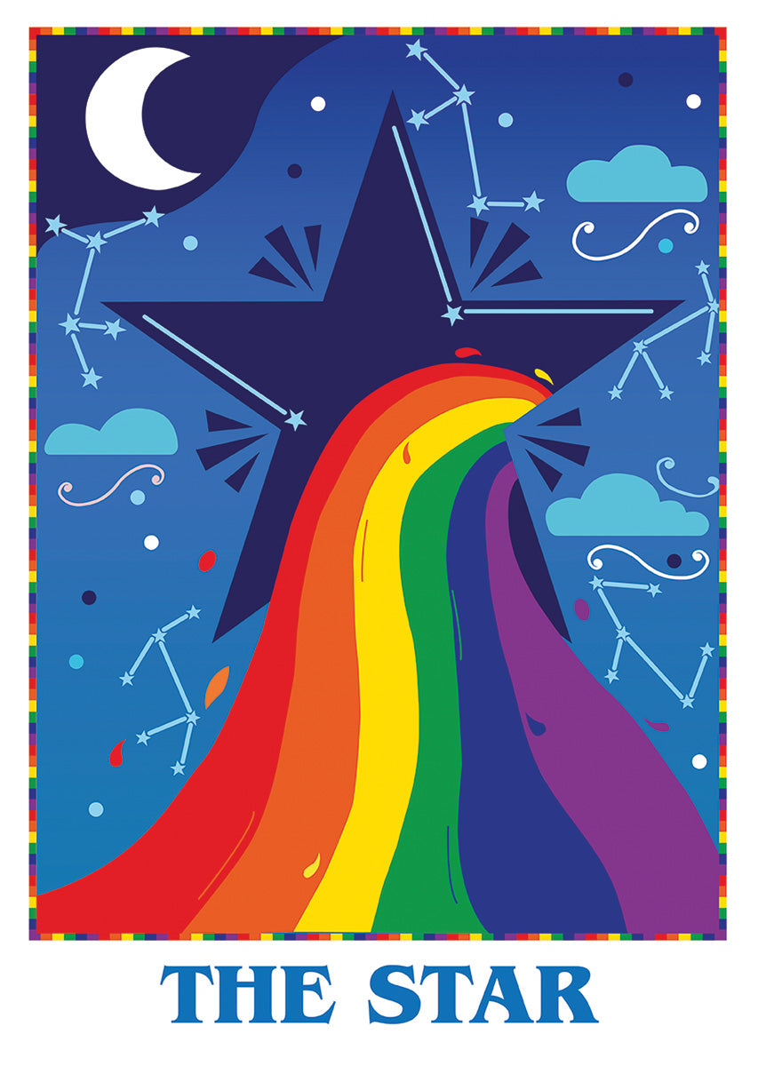 Deadly Tarot Pride The Star Mini Poster