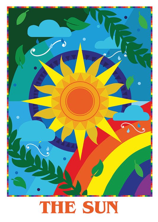 Deadly Tarot Pride The Sun Mini Poster
