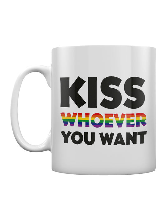 Kiss Whoever You Want Pride Mug