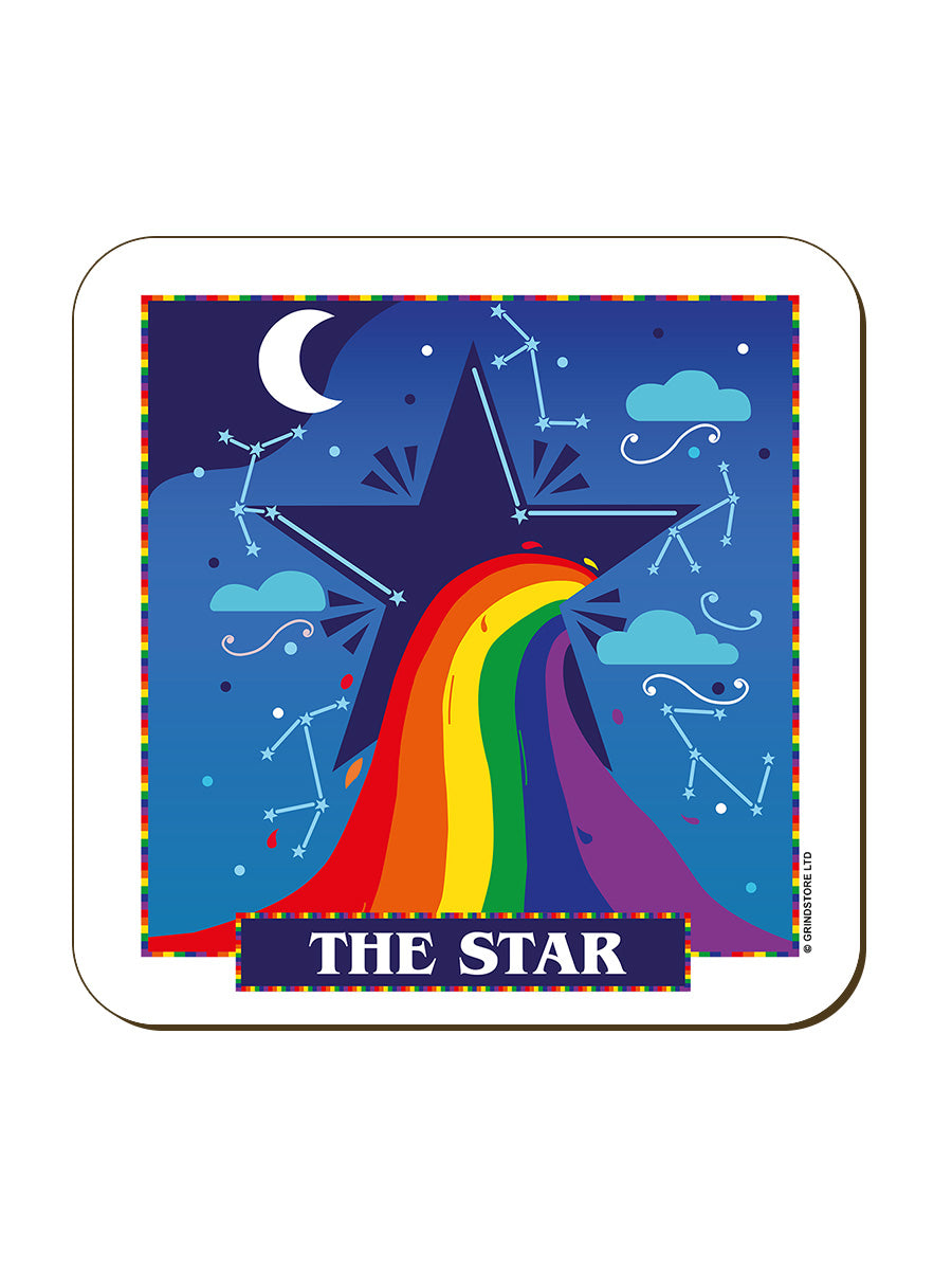 Deadly Tarot Pride The Star Coaster