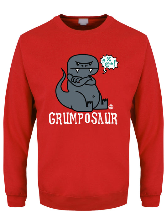 Pop Factory Grumposaur Men's Red Sweatshirt