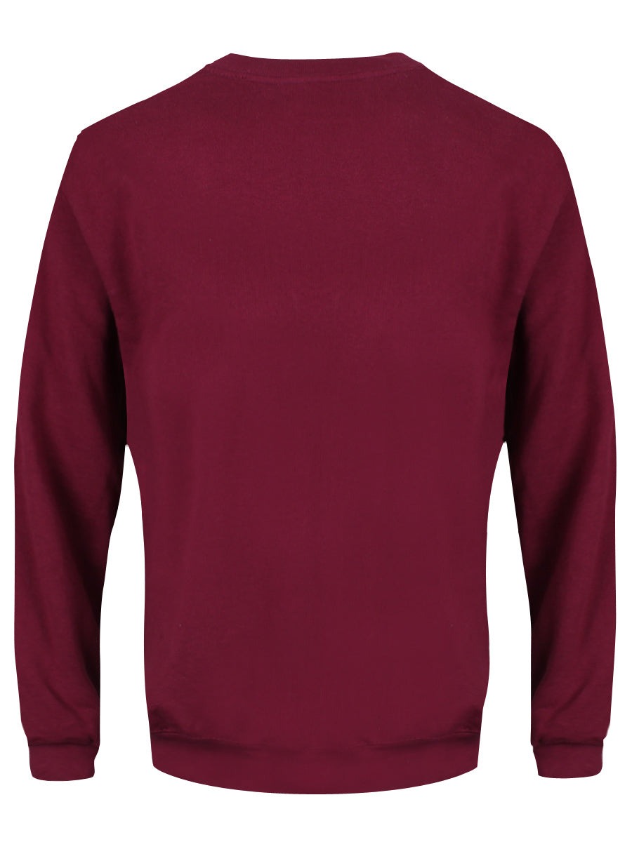 It Is What It Is! Men's Burgundy Sweatshirt
