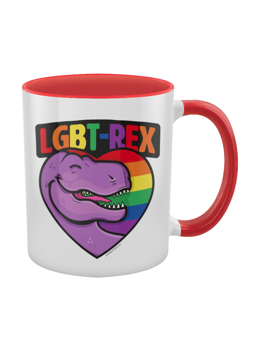 LGBT-Rex Red Inner 2-Tone Mug