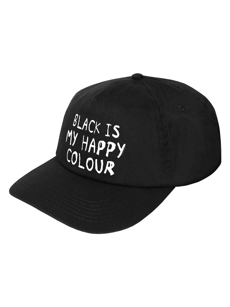 Black Is My Happy Colour Black Cap