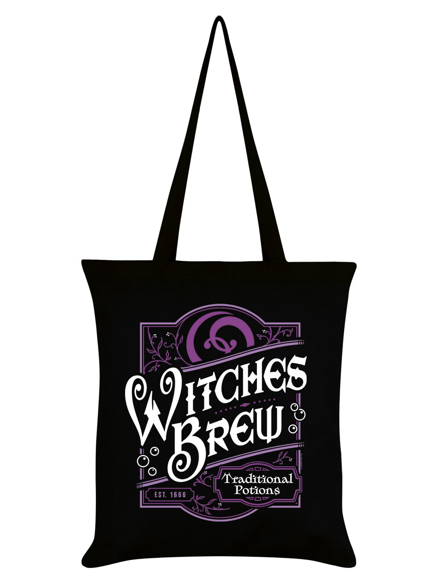 Witches Brew Traditional Potions Black Tote Bag