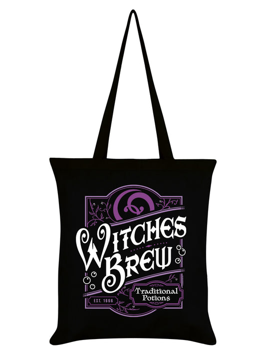 Witches Brew Traditional Potions Black Tote Bag