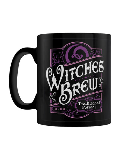 Witches Brew Traditional Potions Black Mug
