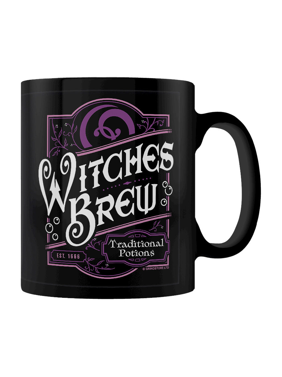 Witches Brew Traditional Potions Black Mug