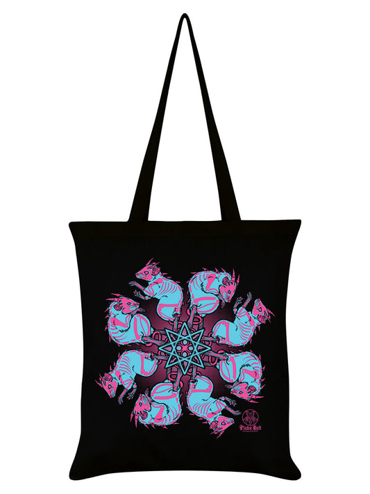 Pinku Kult Rat King Black Tote Bag