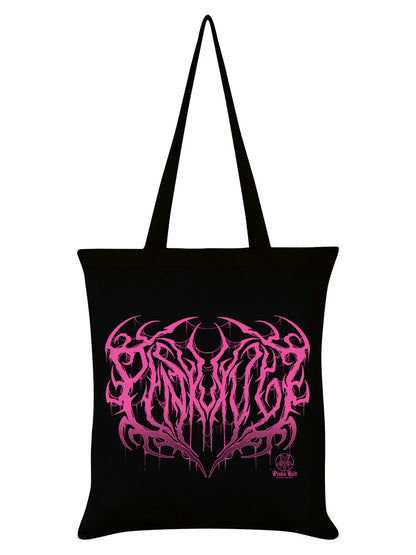 Pinku Kult Parasite Black Tote Bag