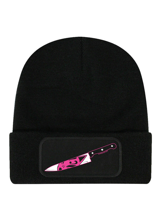 Pinku Kult Slasher Black Beanie