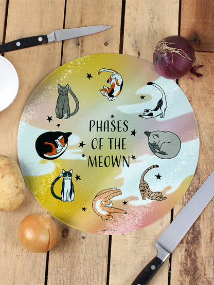Phases of the Meown Circular Chopping Board