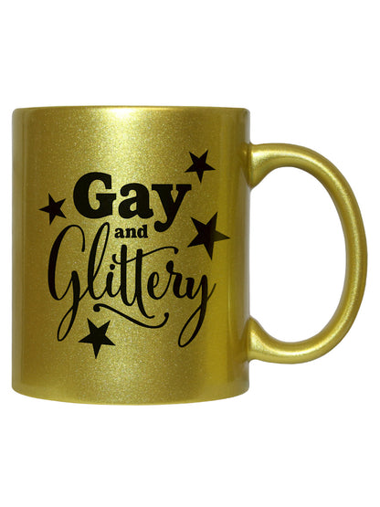Gay & Glittery Gold Mug