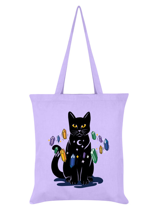 Familiar Crystals Lilac Tote Bag