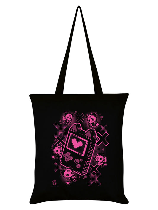 Cosmic Boop Call From Space Black Tote Bag