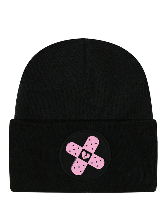 Cosmic Boop Heartbroken Black Beanie