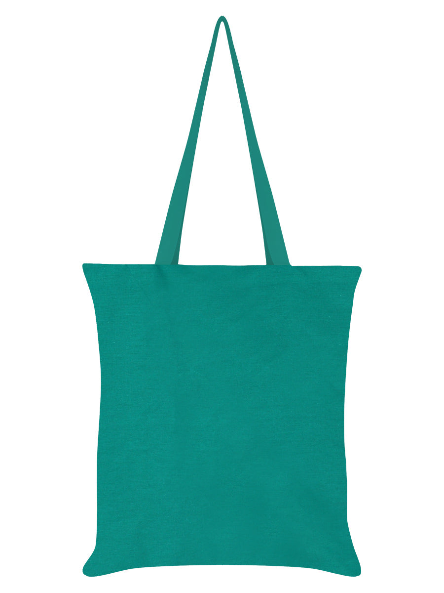 Spellbooks & Familiars Emerald Green Tote Bag