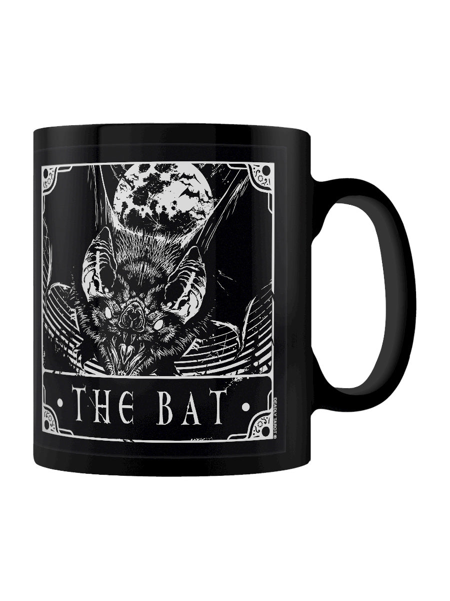 Deadly Tarot The Bat Black Mug