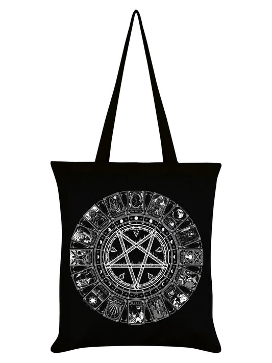 Deadly Tarot The Reading Black Tote Bag