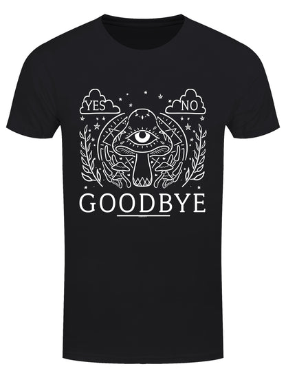 Mushroom Ouija Men's Black T-Shirt