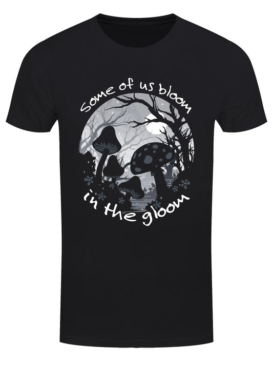 Some Of Us Bloom Men's Black T-Shirt